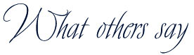 What others say