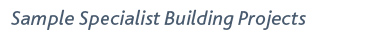 Sample Project Building Projects